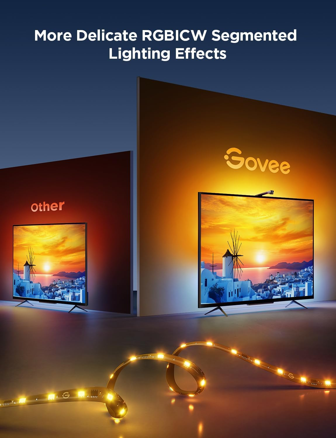 GOVEE TV BACKLIGHT 3 LITE 75-85 INCH GOVEE TV BACKLIGHT 3 LITE 75-85 INCH
